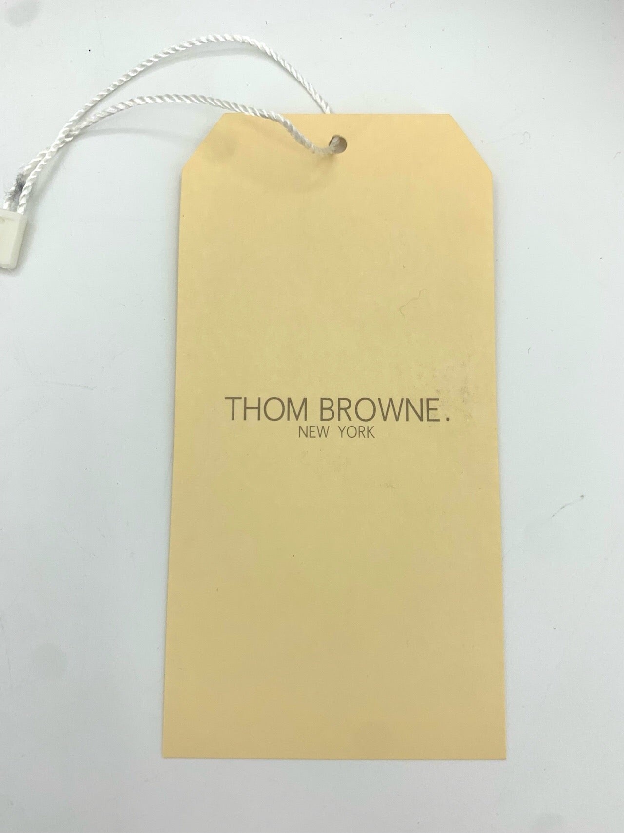 Thom Browne Classic Four-Bar Leather Zippered Clutch