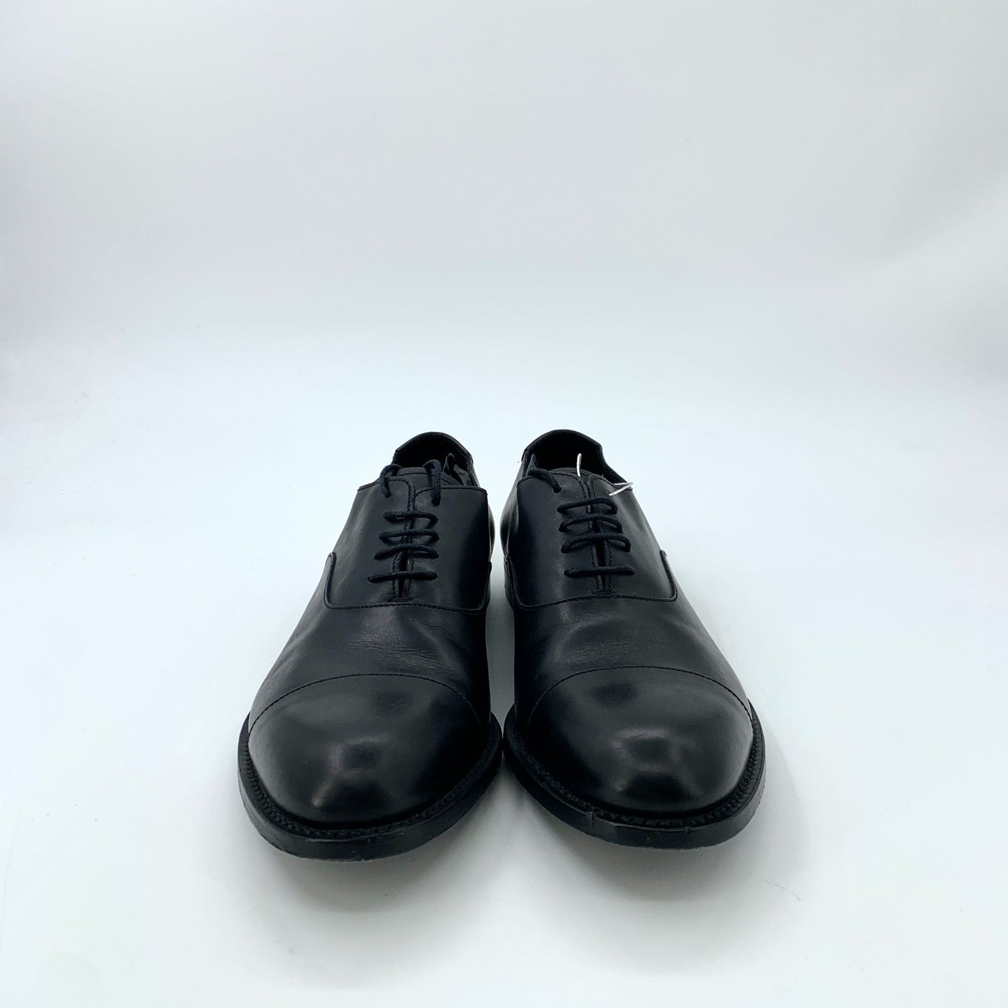 Prada Mens Black Leather Lace-Up Formal Dress Shoes Size 6.5