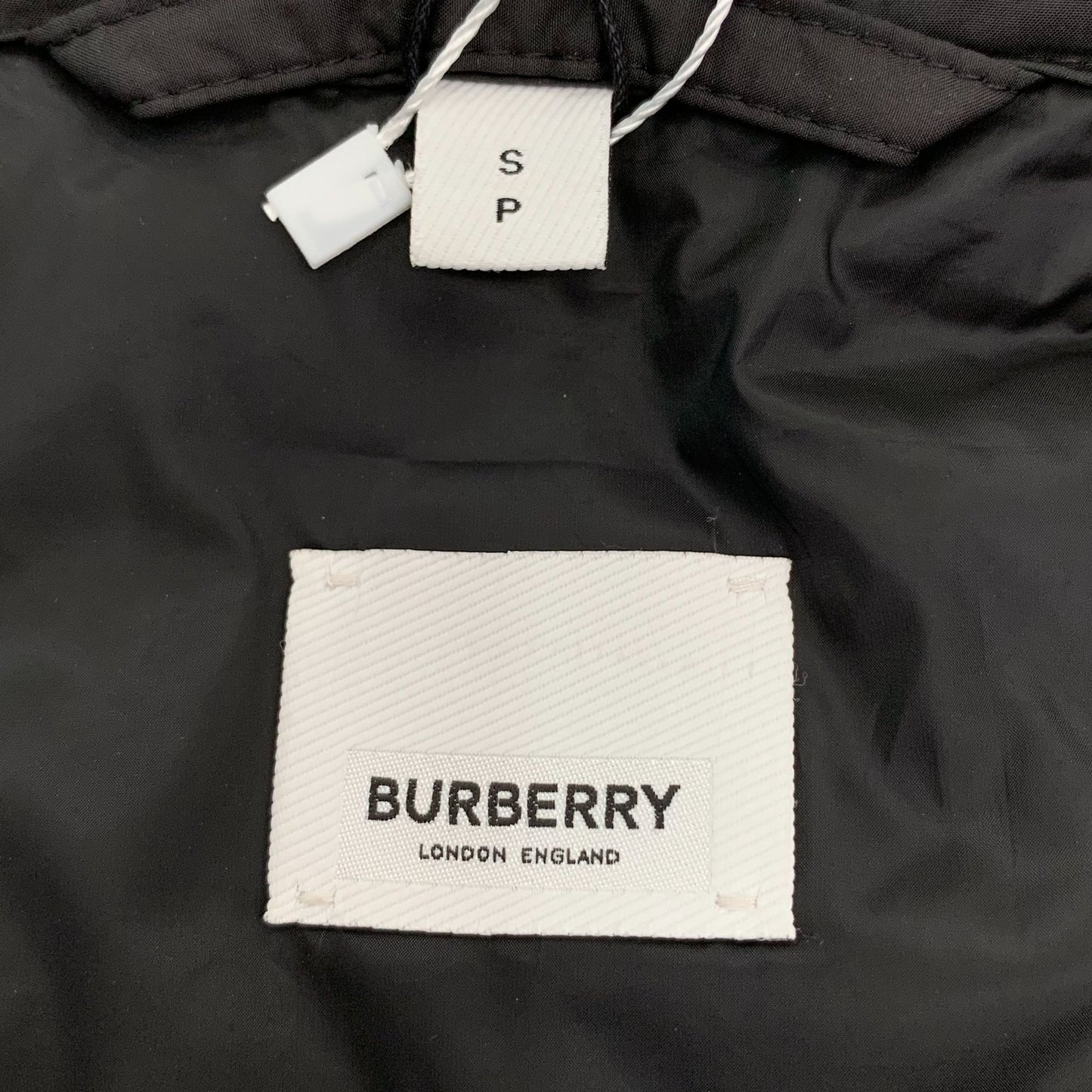 Burberry Color-Block Logo Down Jacket (Size S)