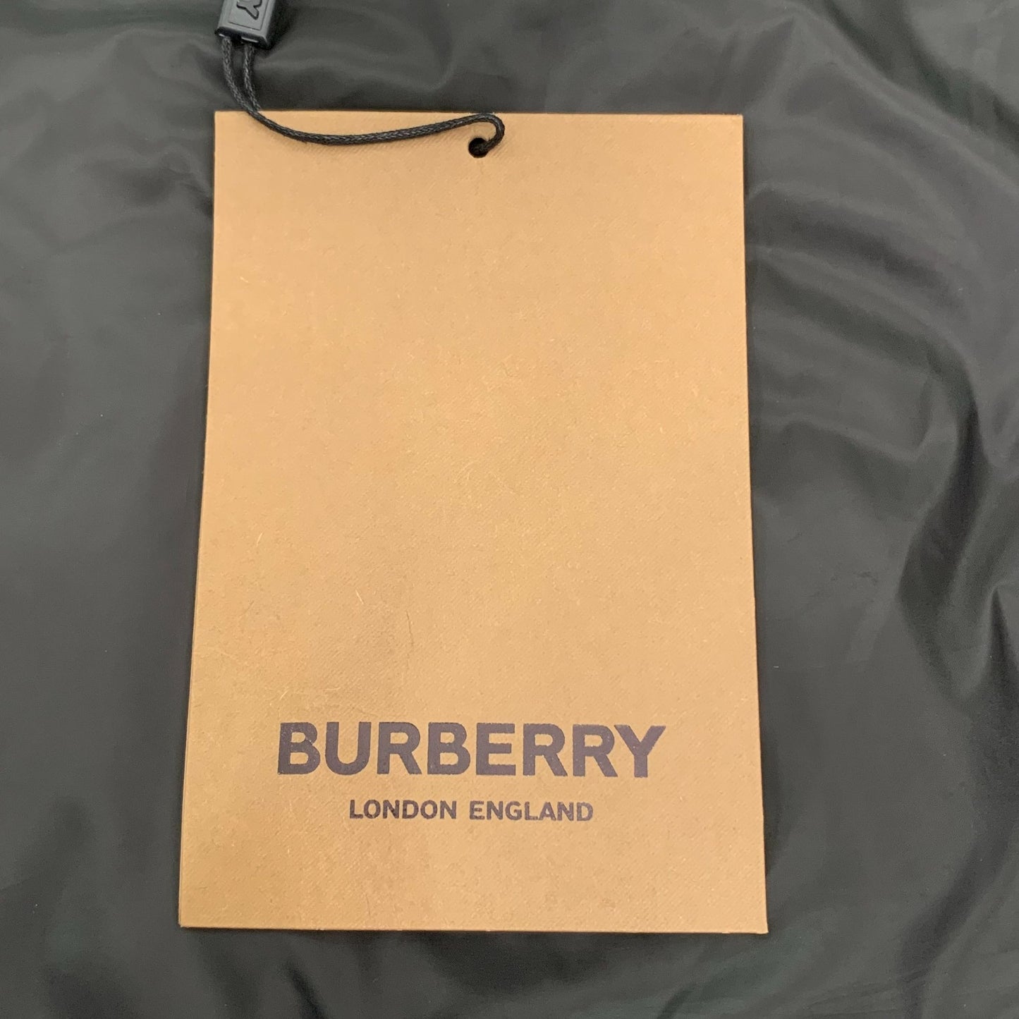 Burberry Color-Block Logo Down Jacket (Size S)