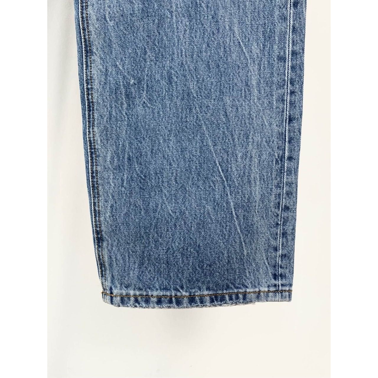 Alexander Wang Unilateral Bikini Straight Leg Jeans Size 30 Cotton Blend