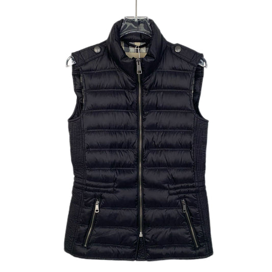 Burberry Brit Black Zip-Up Down Vest (Size XS)