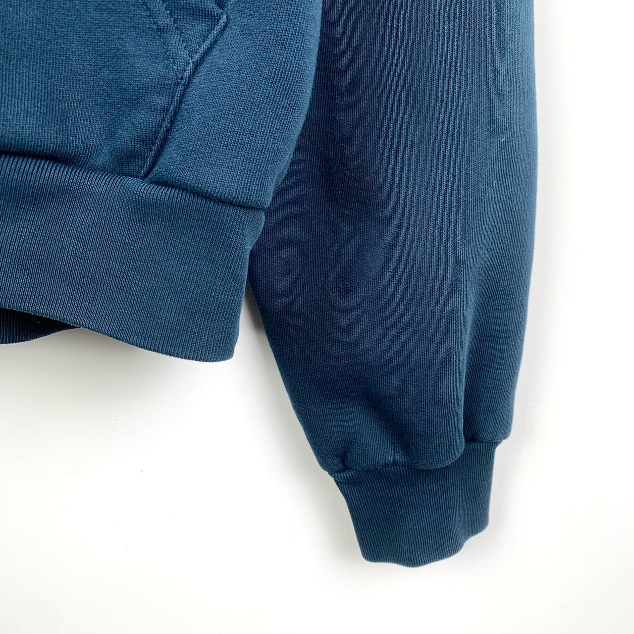 Balenciaga Authentic B18 Cotton Polyester Blue Hoodie M