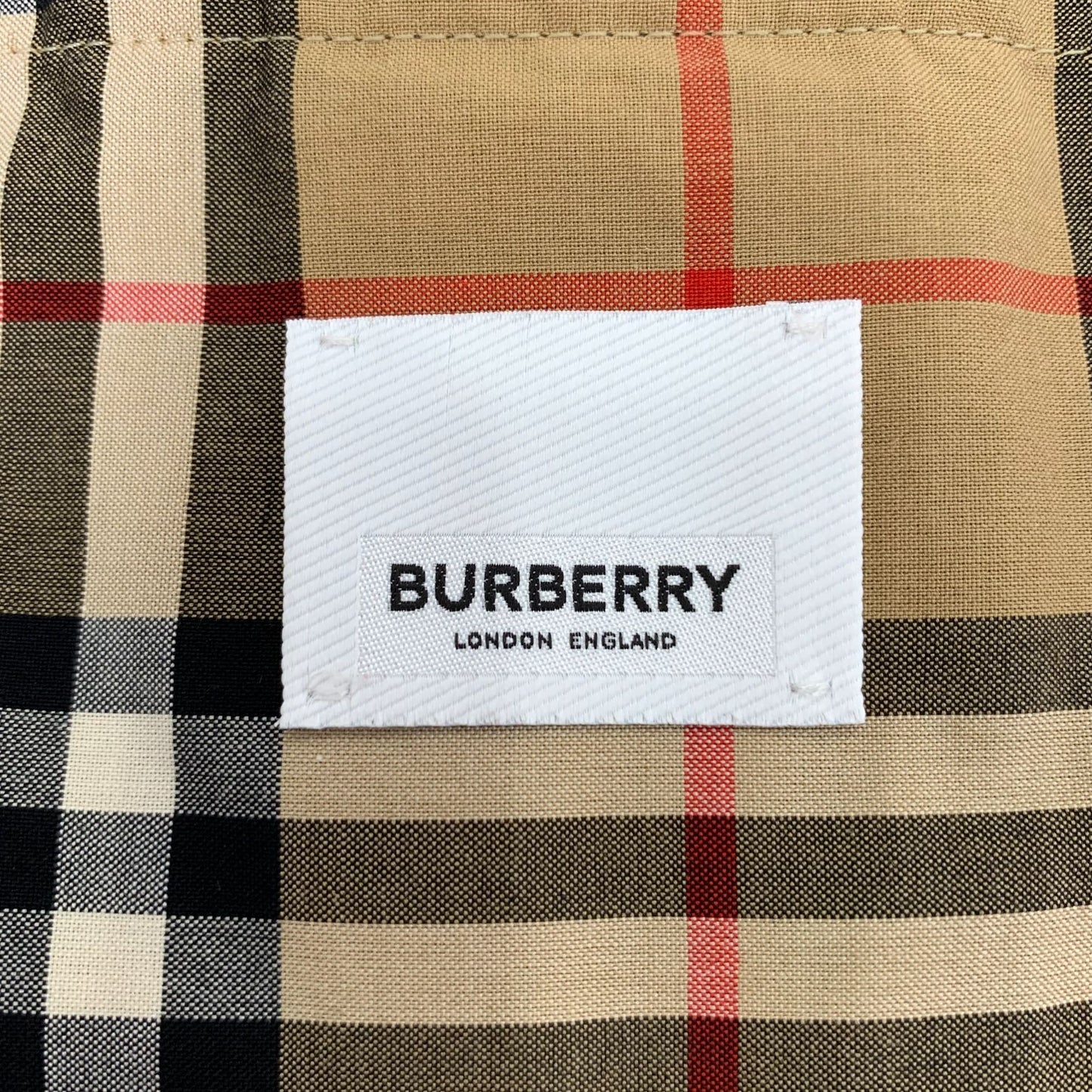 Burberry Brown Diamond Check Collar Jacket (Size L)