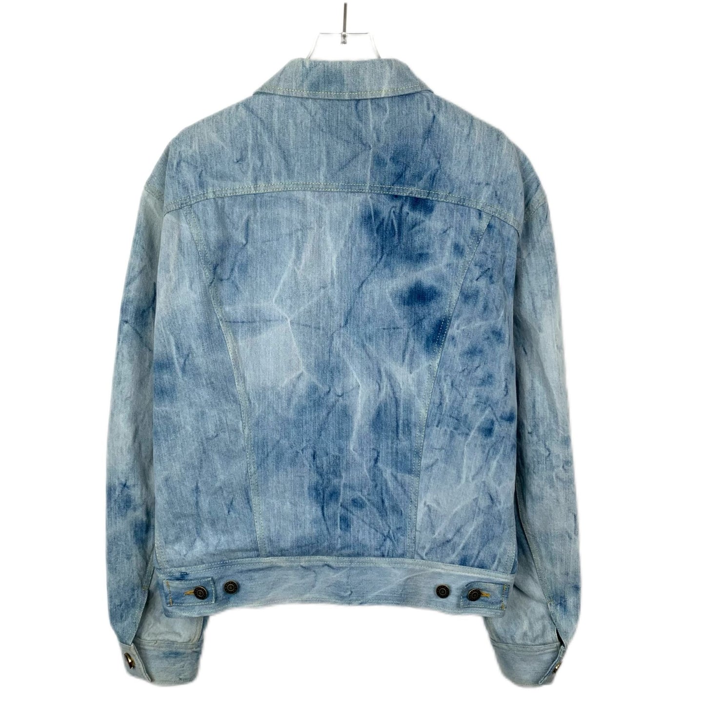 Gucci Blue Tie-Dye Cotton Denim Jacket (Size M)