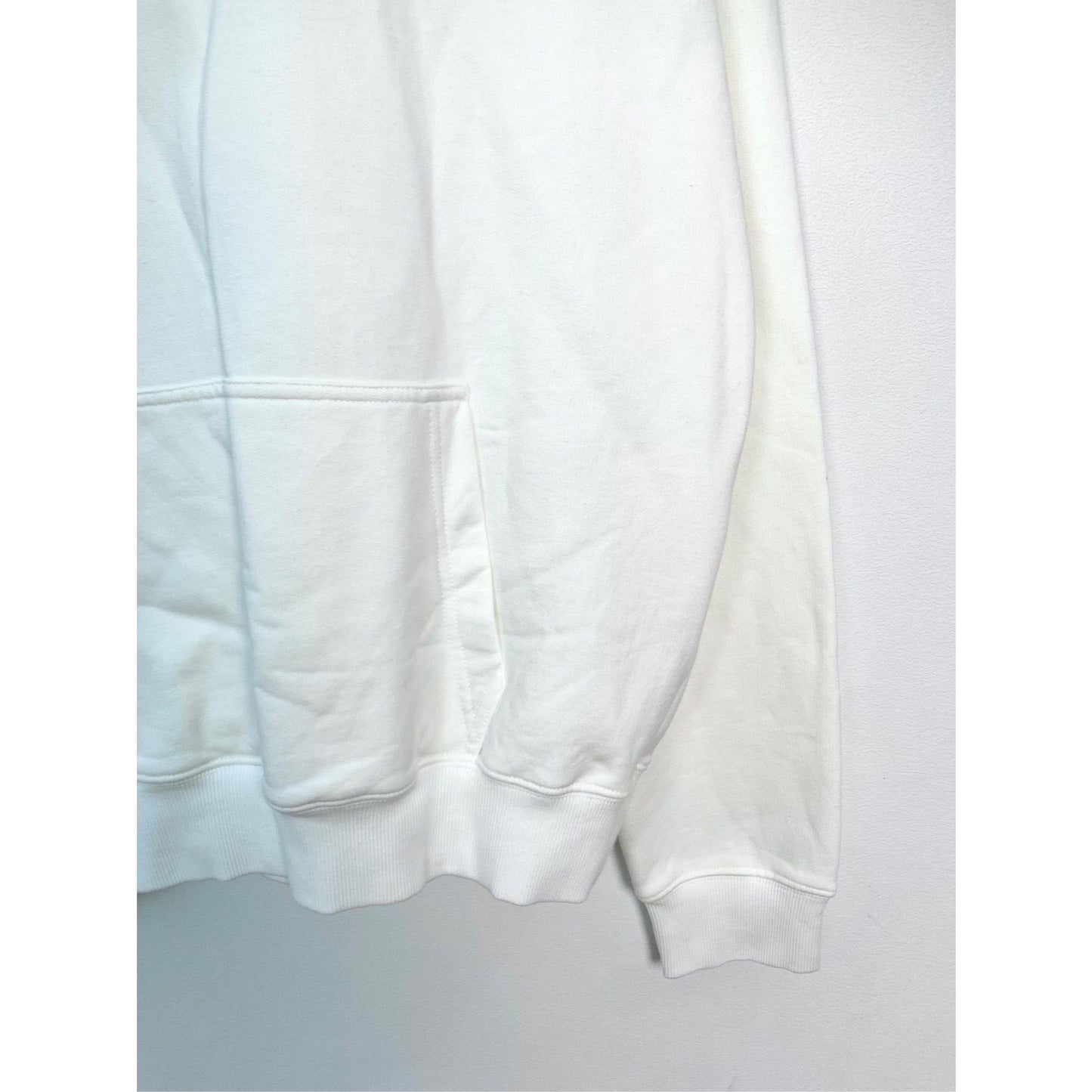 Dior Embroidered Star White Hoodie M Size 100% Cotton & Polyester Blend