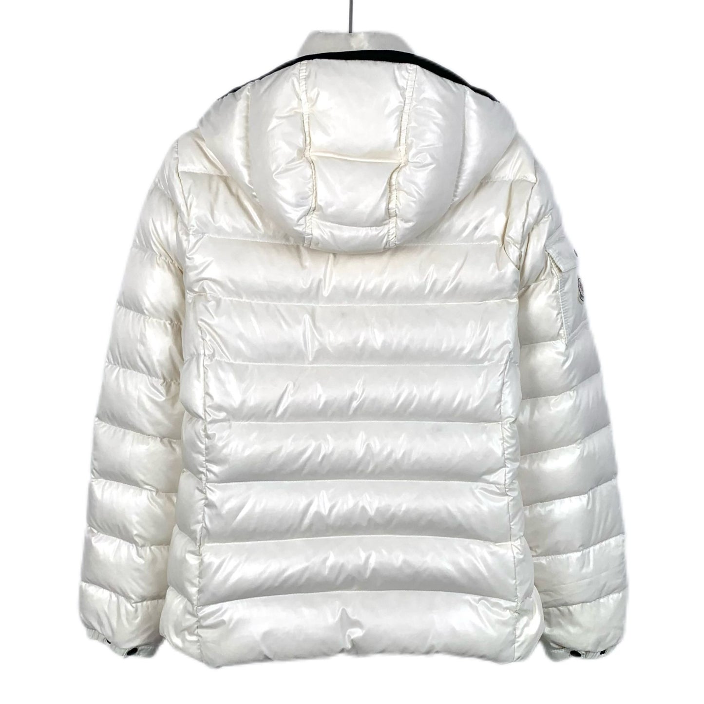 Moncler Bady White Quilted Down Jacket (Size S)