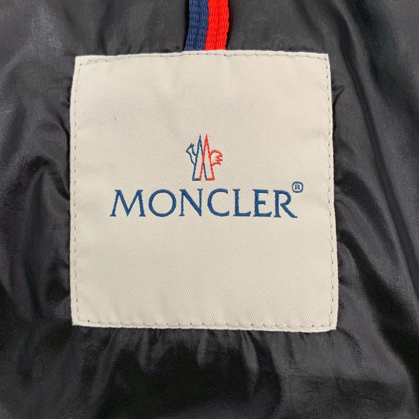 Moncler Bady Black Logo-Embellished Down Jacket (Size S)