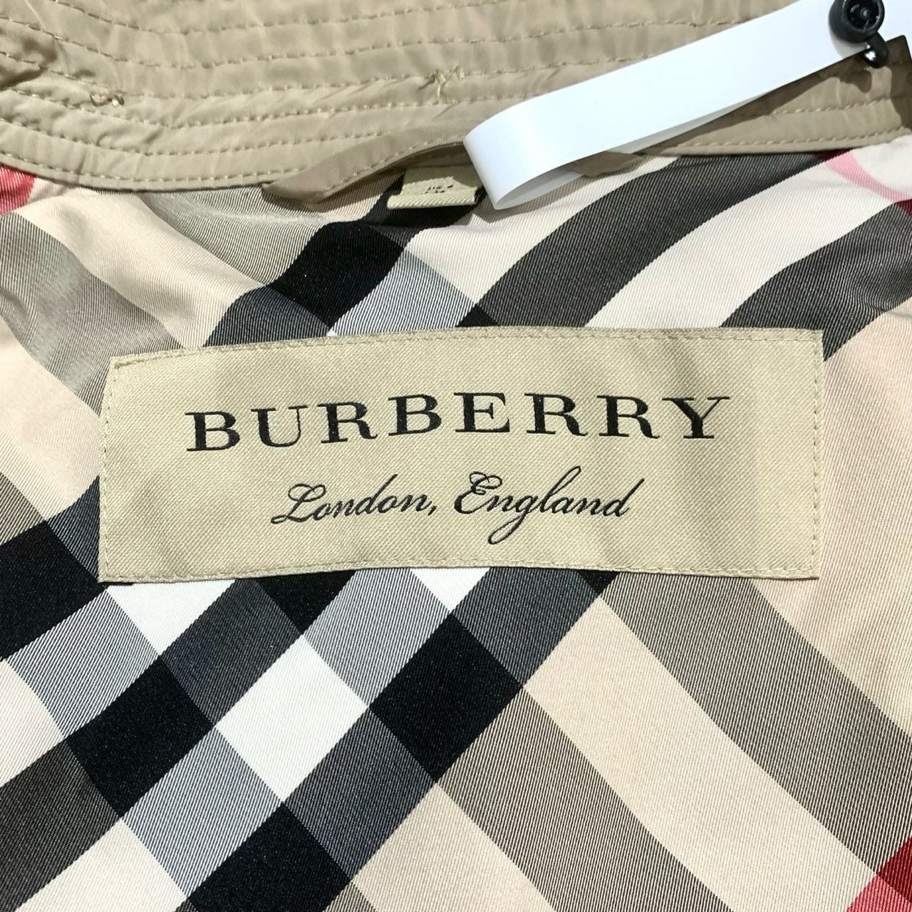 Burberry Khaki Double-Breasted Belted Trench Coat Size 38/98