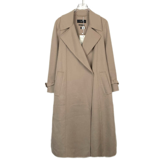 Weekend Maxmara Khaki Wool Coat with Belt (Size 36)