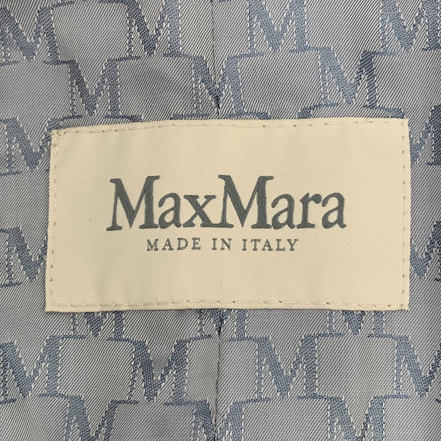 MaxMara Womens Double-Breasted Belted Wool Coat With Garment Bag Size 34 XXS