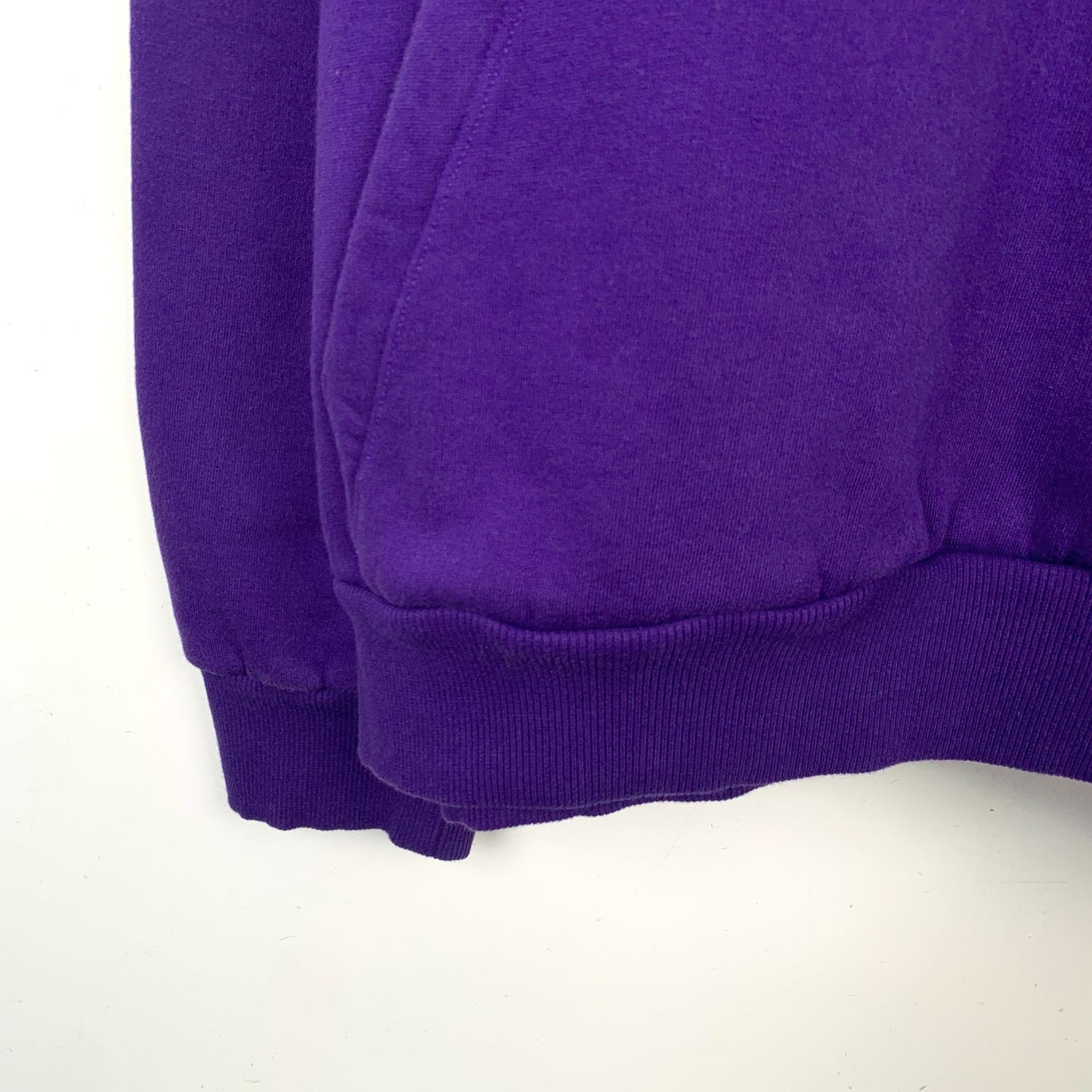 Louis Vuitton Purple Embossed Logo Hooded Cotton Sweatshirt (Size L)