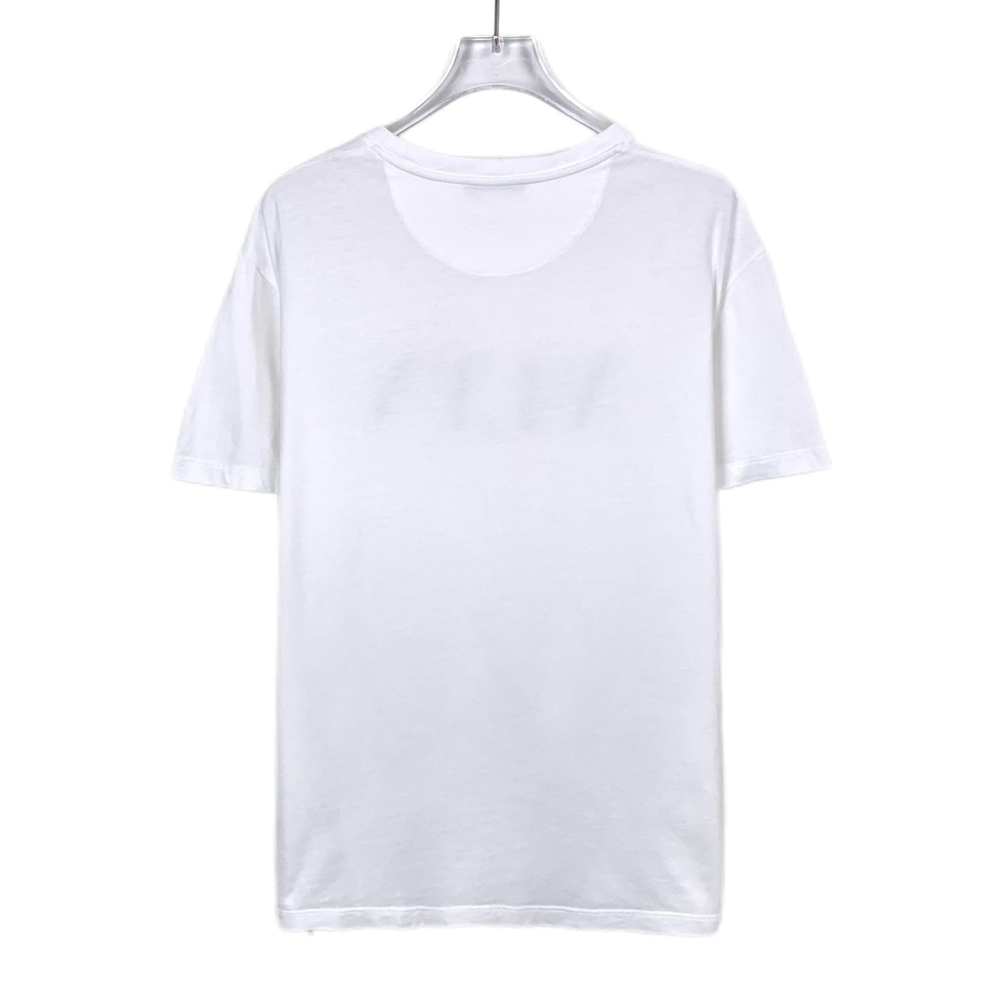 Valentino White "VLTN" Logo Cotton T-Shirt S Size Made In Italy