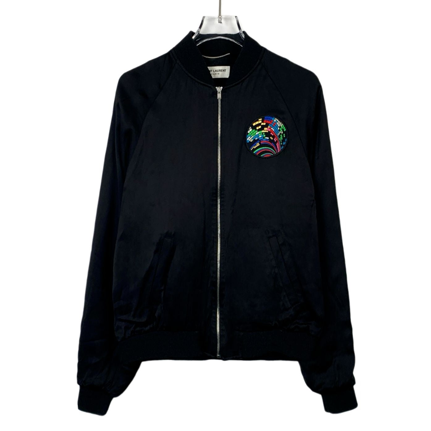 Saint Laurent Black Shark Zip Jacket (Size 48/M)