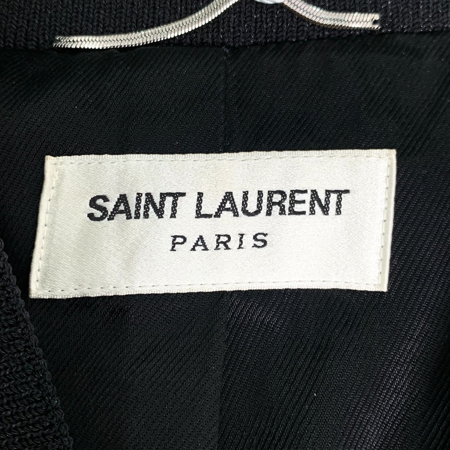 Saint Laurent Black Shark Zip Jacket (Size 48/M)