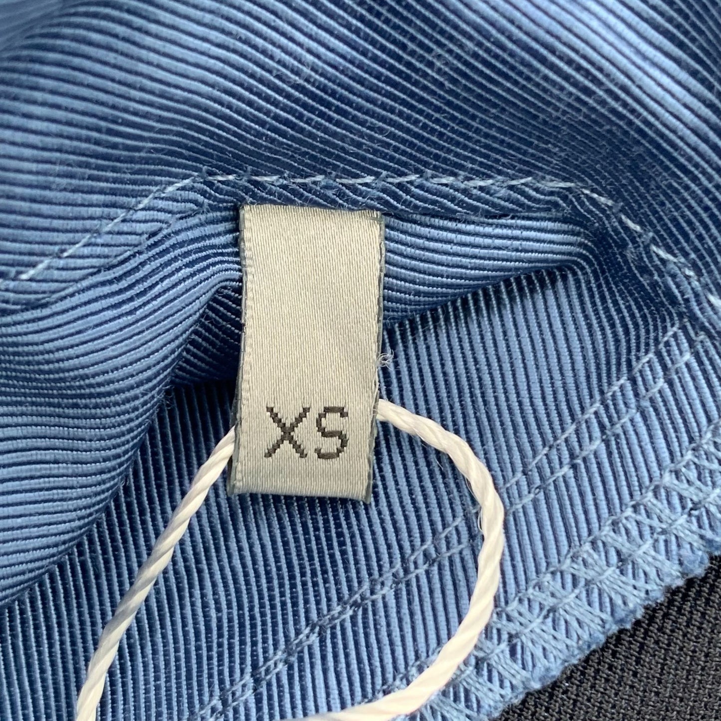 Dior Blue Logo Anorak Hoodie Jacket XS