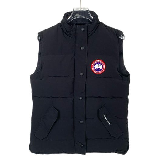 Canada Goose Black Logo Patch Down Vest (Size S)