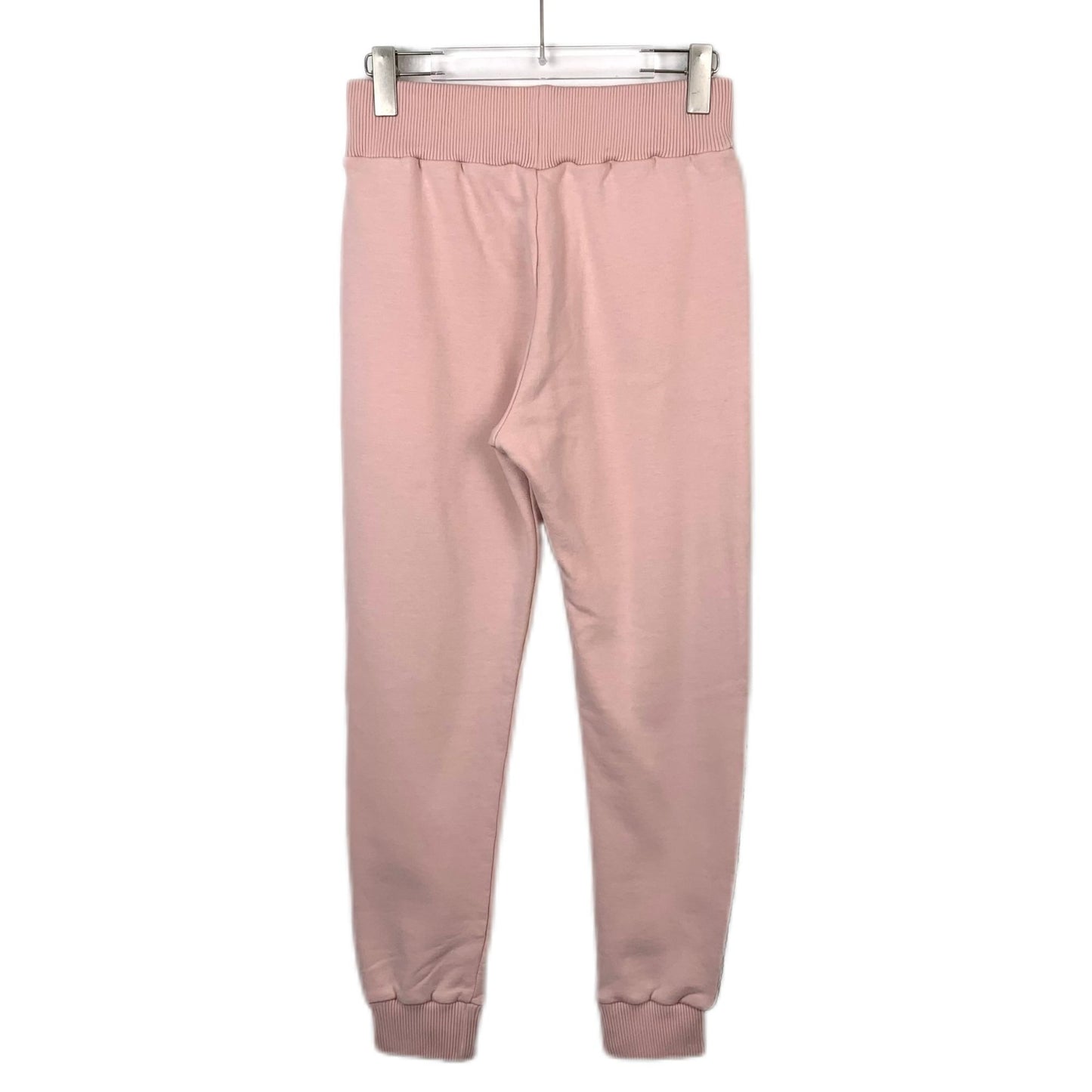 Fendi Pink Logo Side Cotton Jogger Pants (Size 40/M)