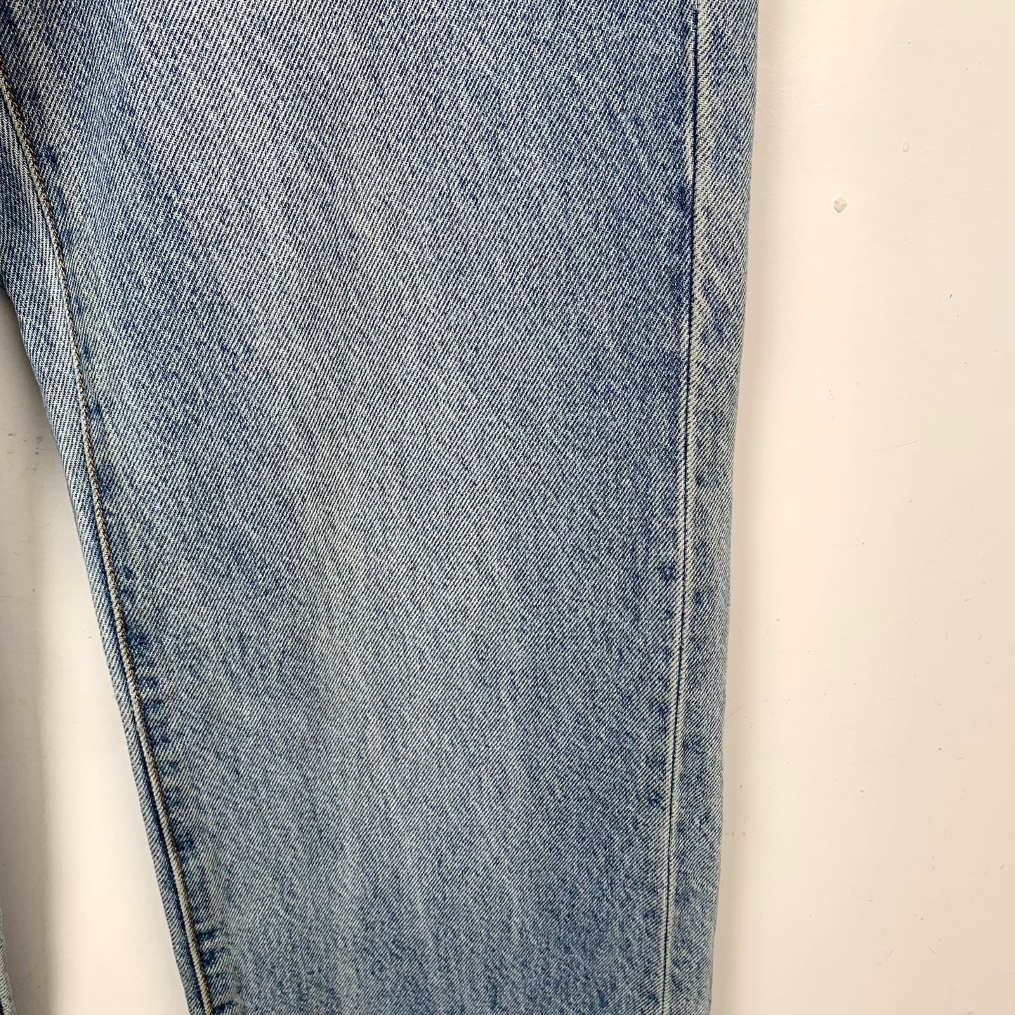 Alexander Wang Blue Cotton Wide Leg Jeans Size 26