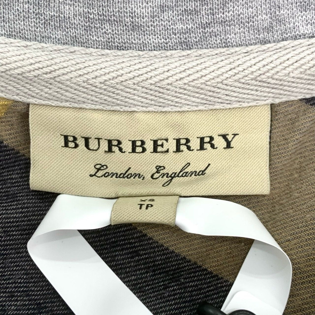 Burberry Grey Embroidered Warhorse Crewneck Sweatshirt XS Cotton/Polyester