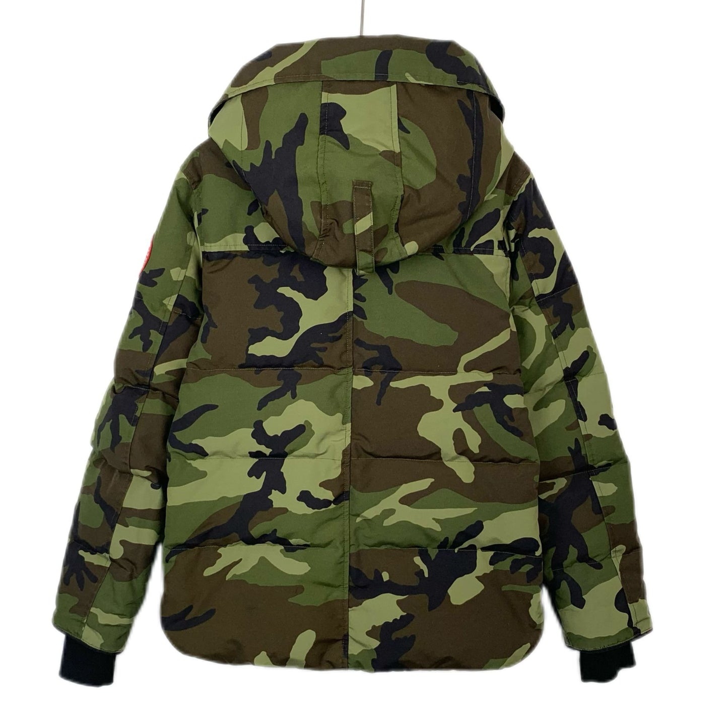 Canada Goose Camouflage Hooded Down Jacket XS