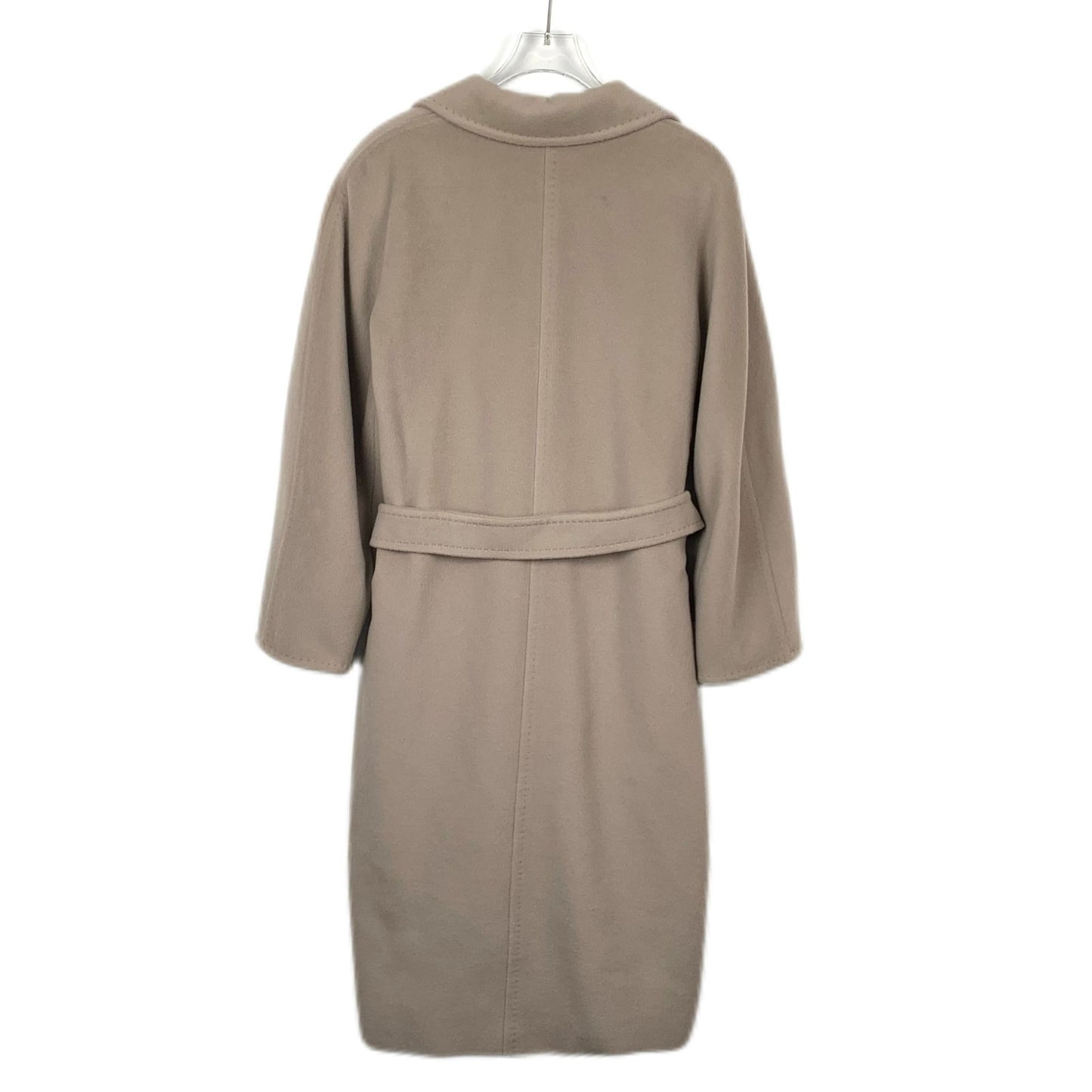 Maxmara 101801 Series Khaki Double-Breasted Belted Coat (Size 34)