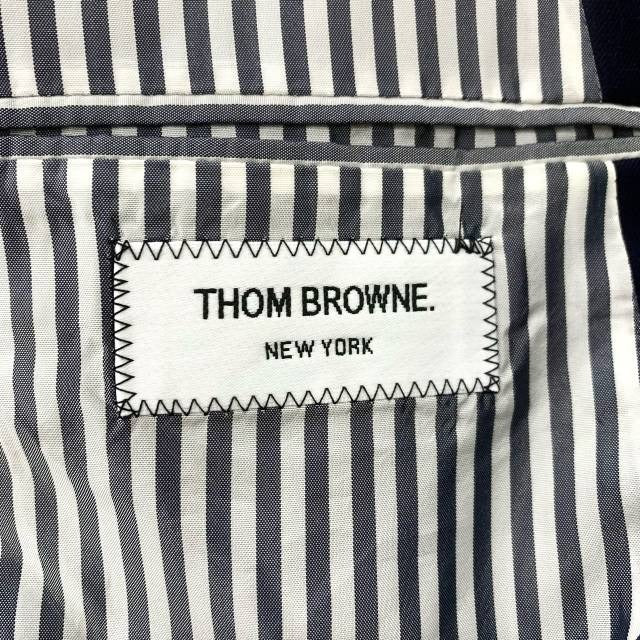 Thom Browne Single-Breasted Wool Suit Jacket Black Size 2 Medium