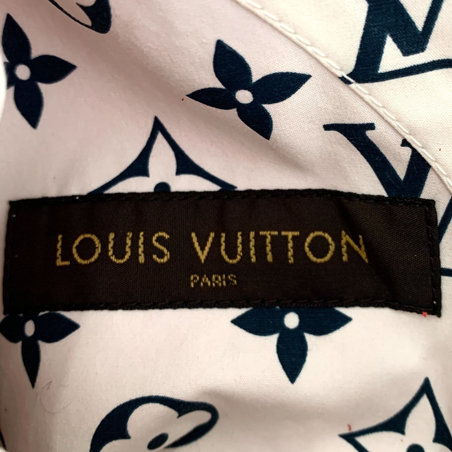 Louis Vuitton Color-block Logo Monogram Reversible Cotton Zip Jacket (Size XS)