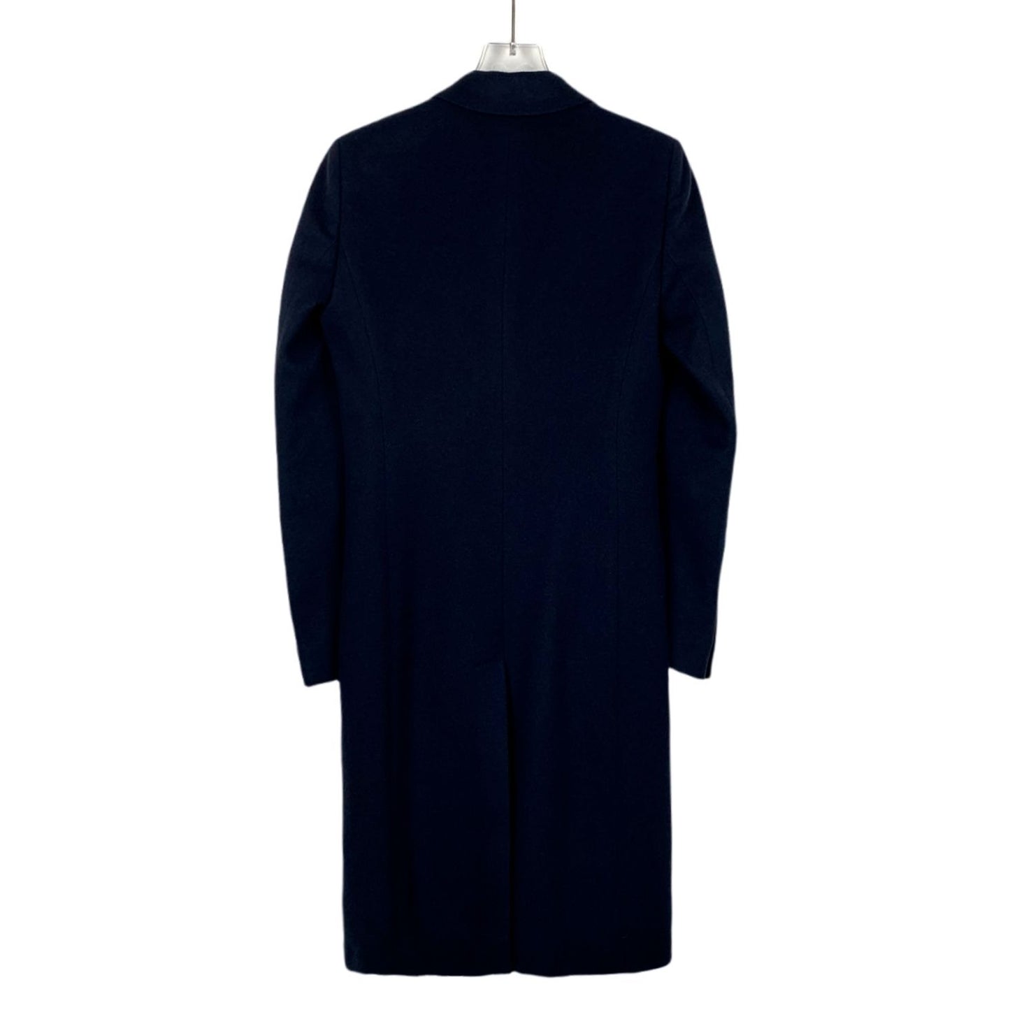 Gucci Womens Navy Wool Coat Size 36 100% Wool Made In Italy