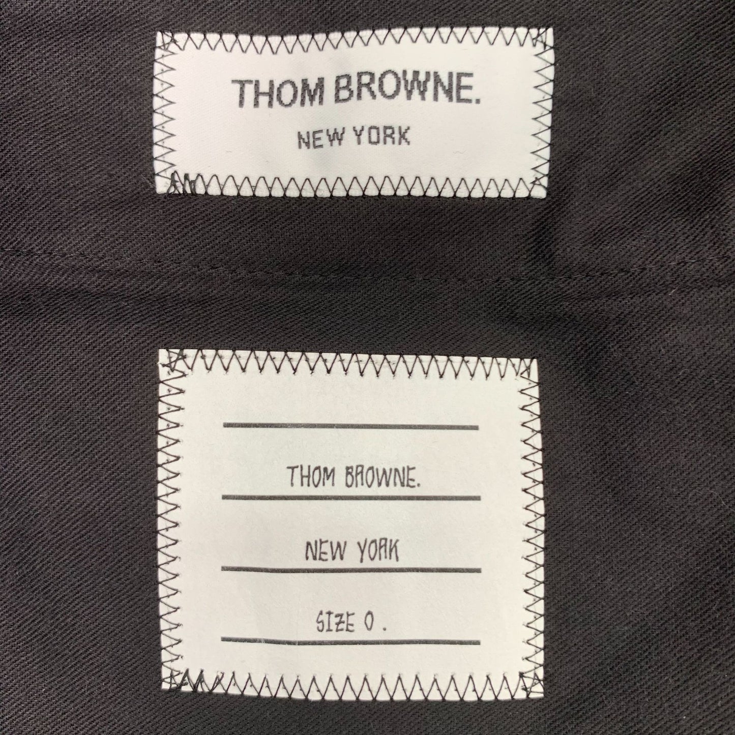 Thom Browne Navy Wool Casual Suit Pants (Size XS)