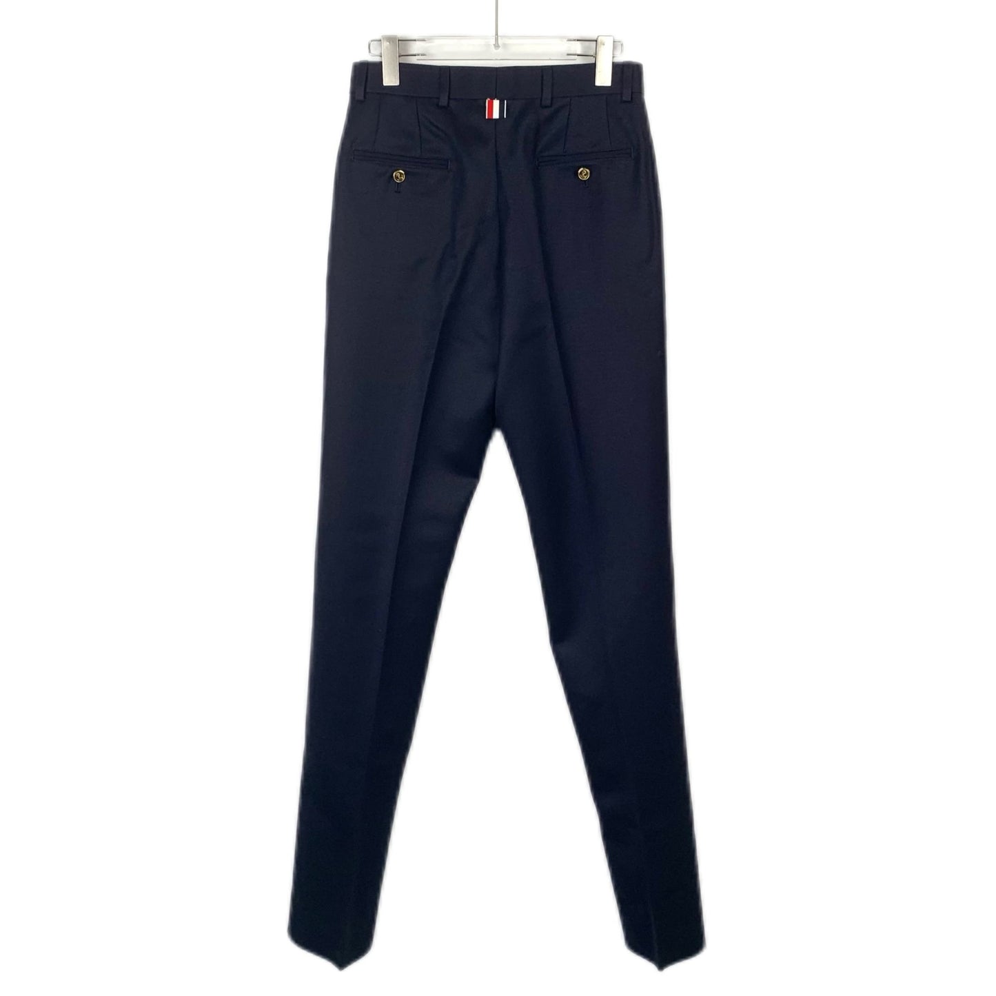 Thom Browne Navy Wool Casual Suit Pants (Size XS)