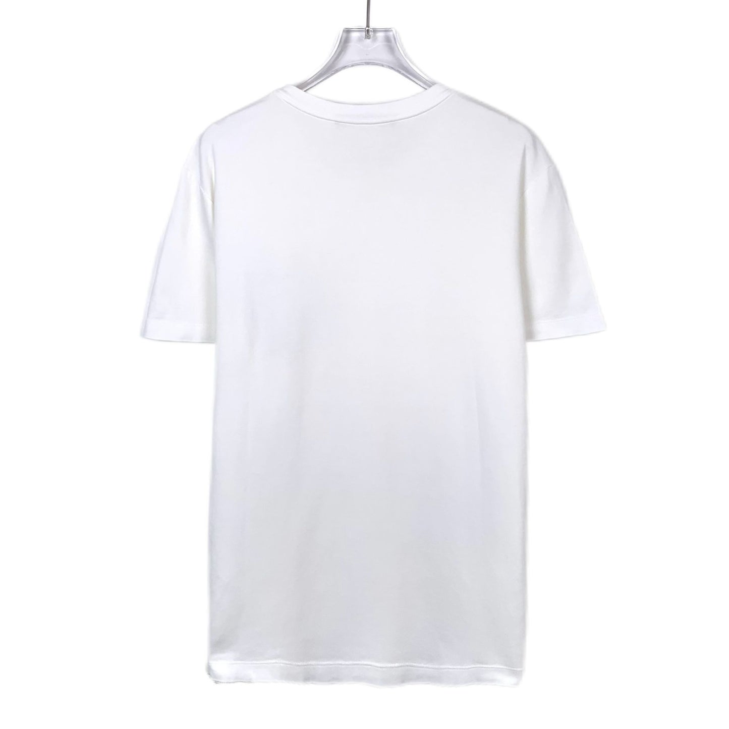 Louis Vuitton White Logo Print Cotton Crew Neck T-Shirt (Size S)